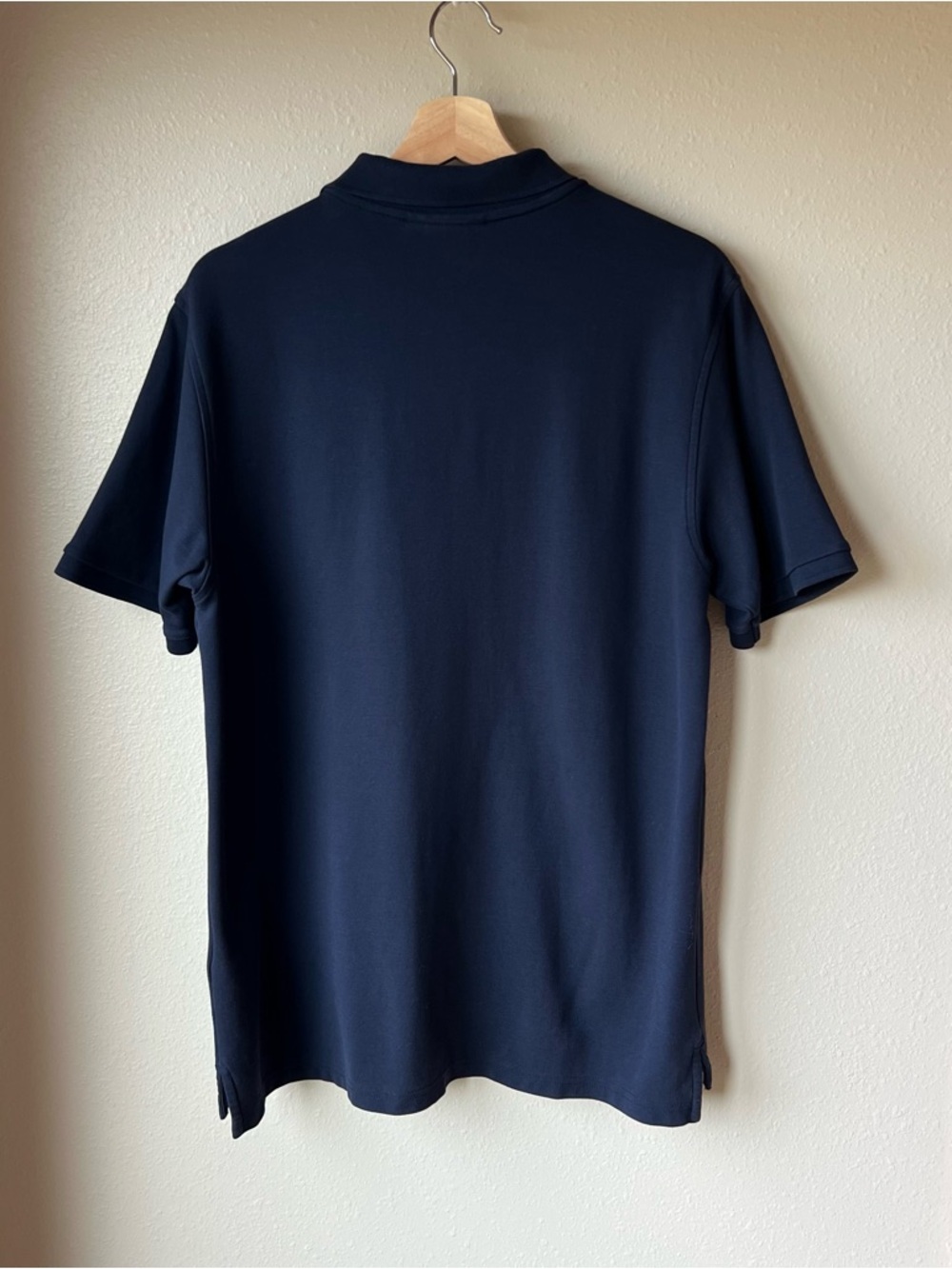 Psycho Bunny Polo Men’s Size L (6) Navy Blue 100% Pima Cotton Preppy Club Golf - Picture 2 of 13